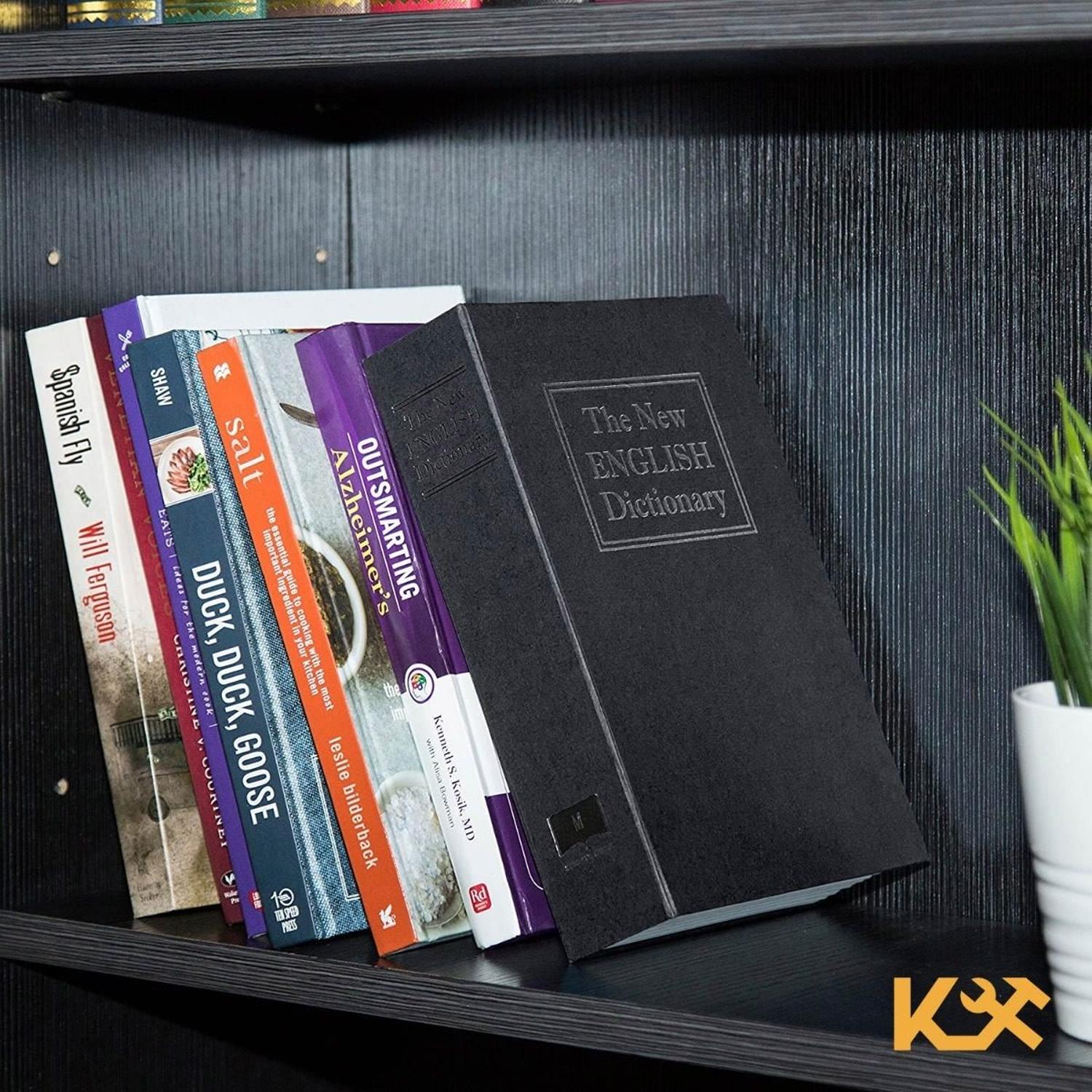 Foto 7 pulgar | Caja de Seguridad Forma de Libro 18 cm con Combinación