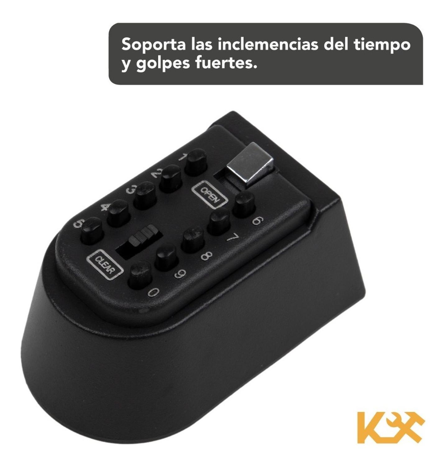 Foto 6 pulgar | Caja para Laves de Seguridad Empotrable 11 cm con Dígitos