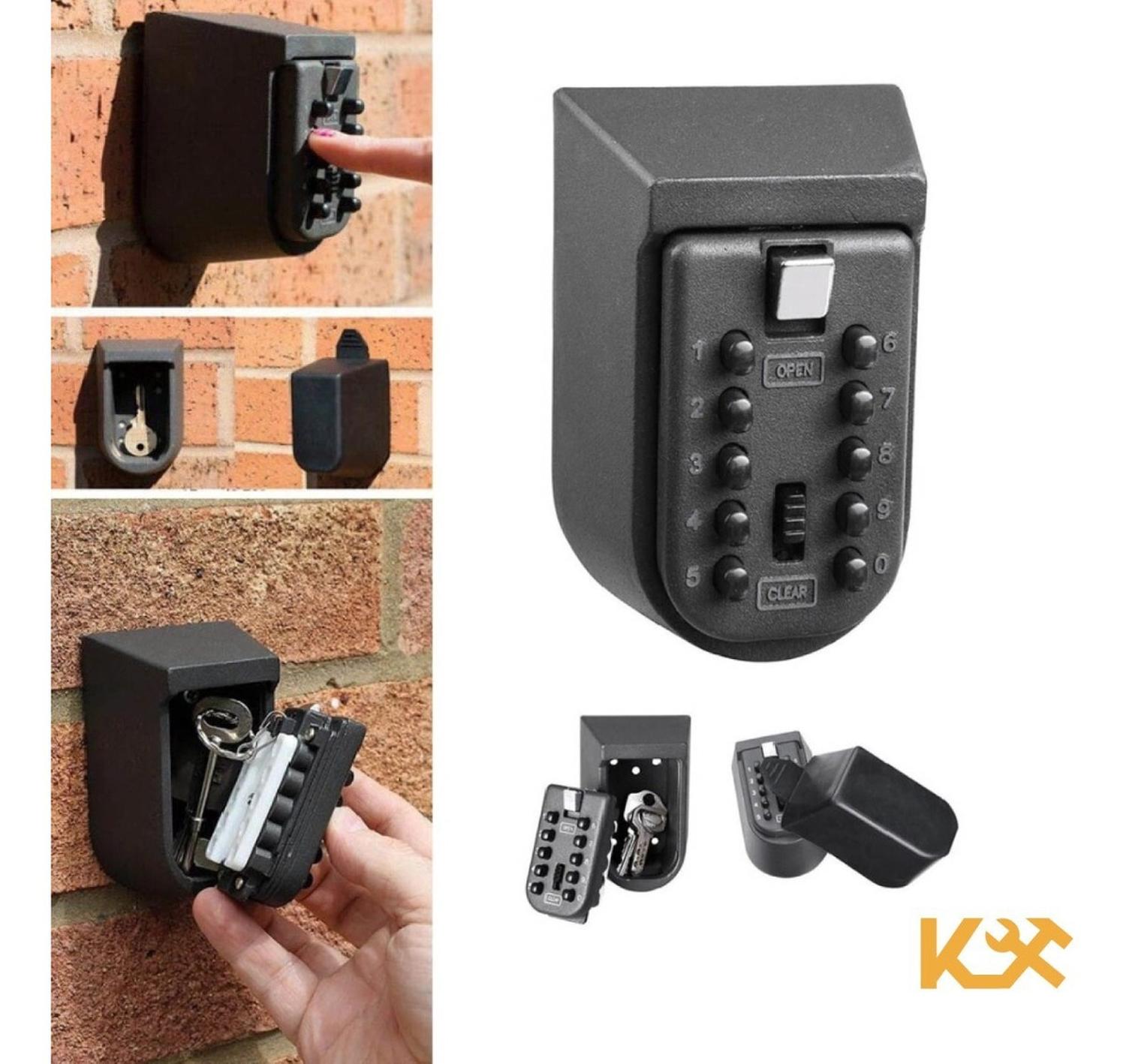 Foto 8 | Caja para Laves de Seguridad Empotrable 11 cm con Dígitos