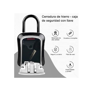 Foto 3 | Caja de Seguridad Almacenamiento de Llaves