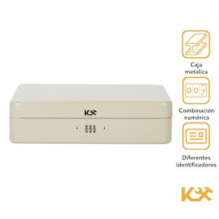 Foto 2 | Caja de Seguridad Metálica Kingsman 300597 con Combinación
