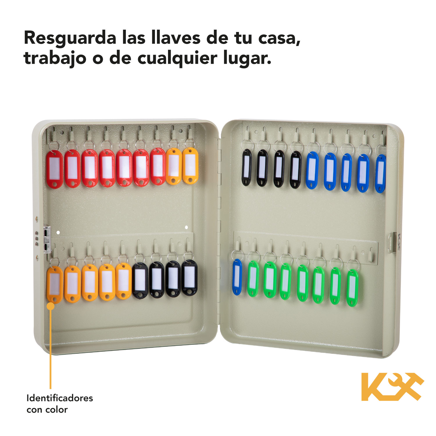 Foto 4 pulgar | Caja de Seguridad Metálica Kingsman 300597 con Combinación