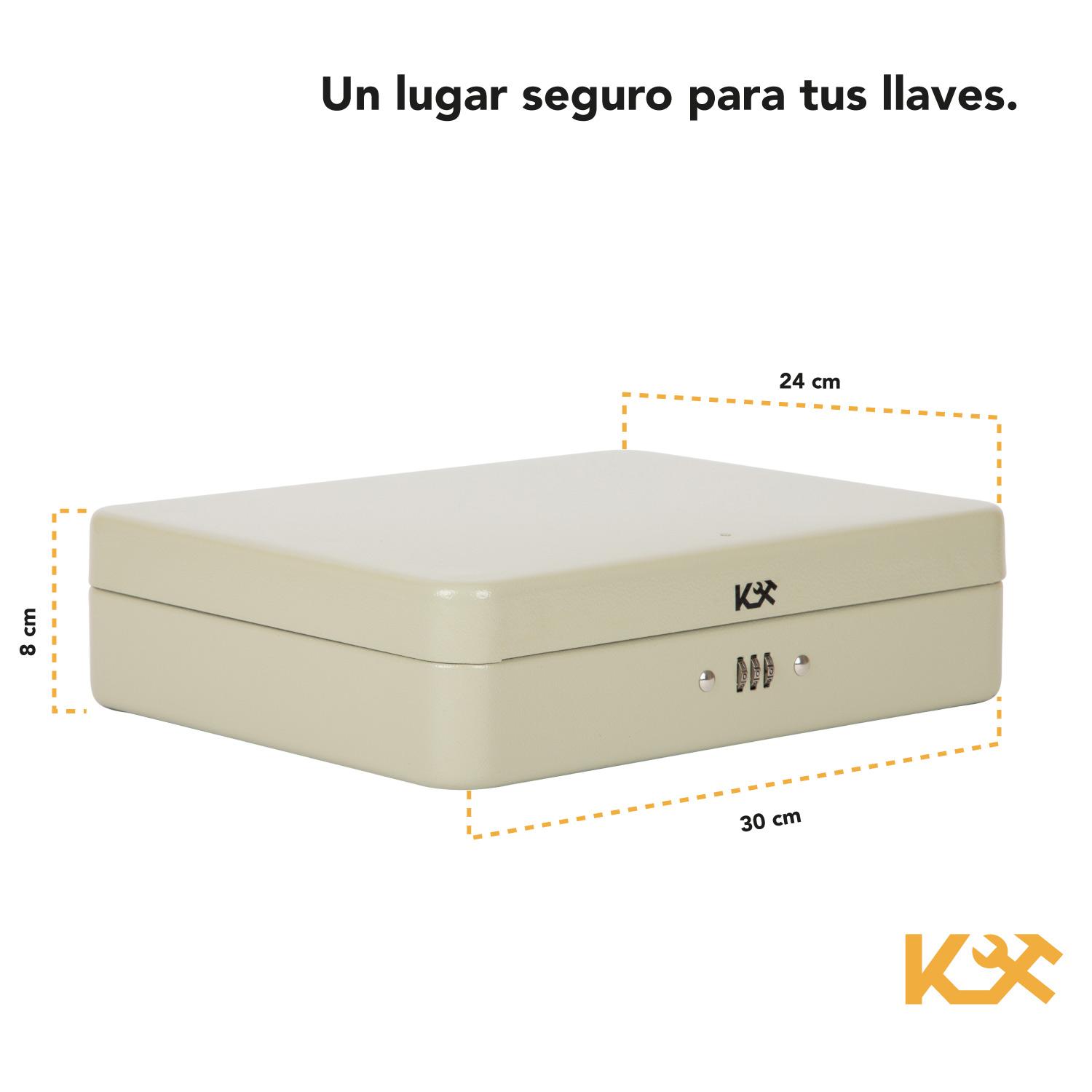 Foto 6 pulgar | Caja de Seguridad Metálica Kingsman 300597 con Combinación