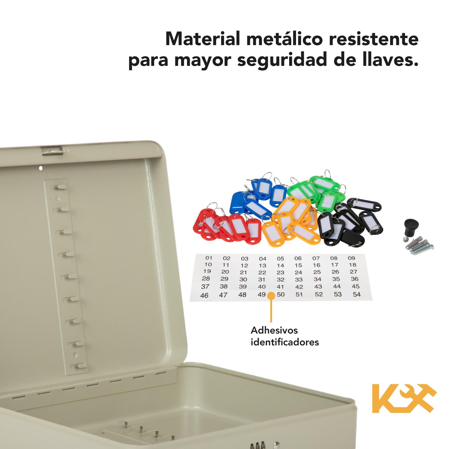 Foto 7 pulgar | Caja de Seguridad Metálica Kingsman 300597 con Combinación