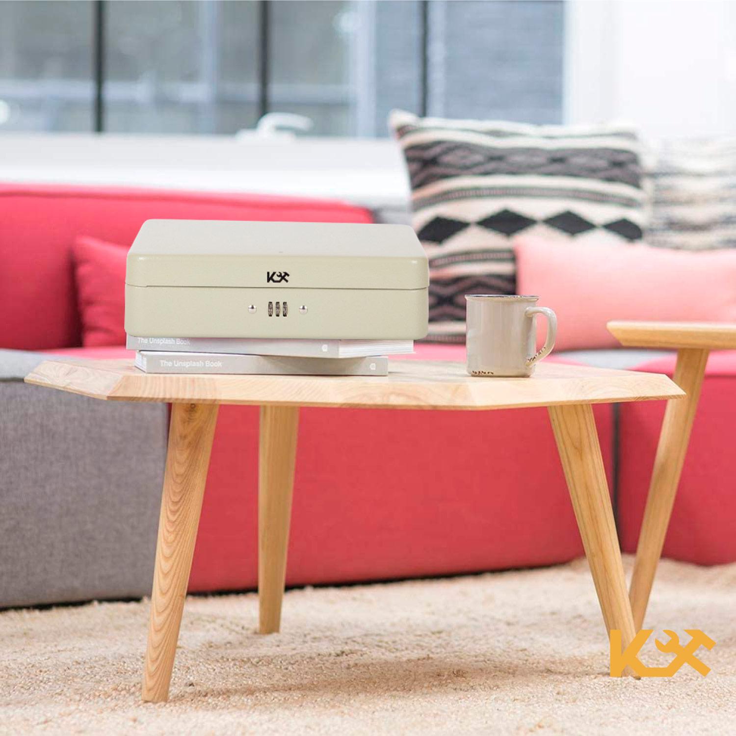 Foto 7 | Caja de Seguridad Metálica Kingsman 300597 con Combinación