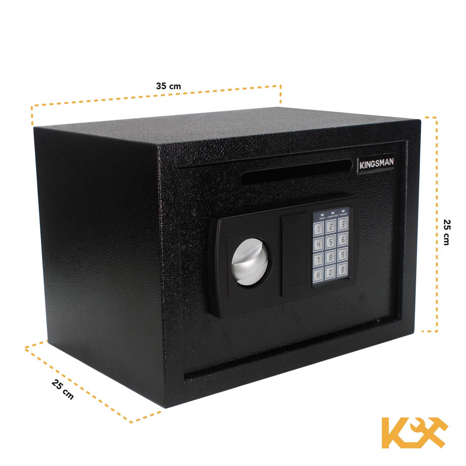 Foto 6 pulgar | Caja Fuerte de Seguridad Grande Kingsman KMCF35NR Digital