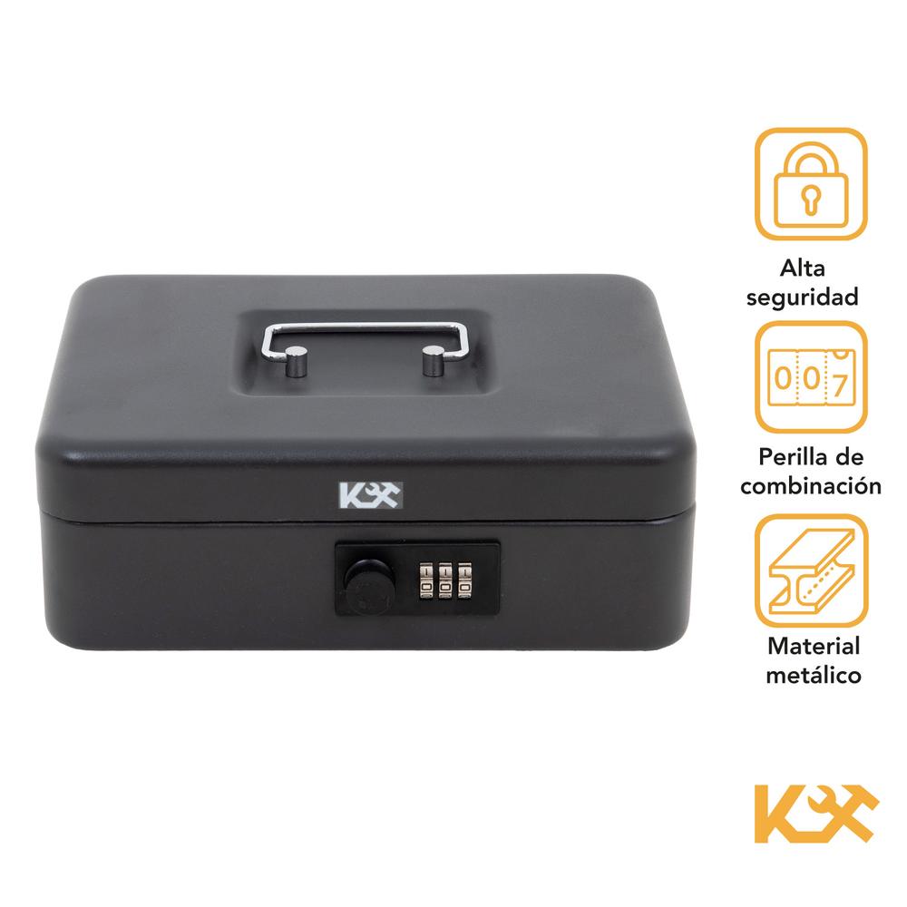 Foto 3 pulgar | Caja Fuerte de Dinero Kingsman Metálica de Combinación