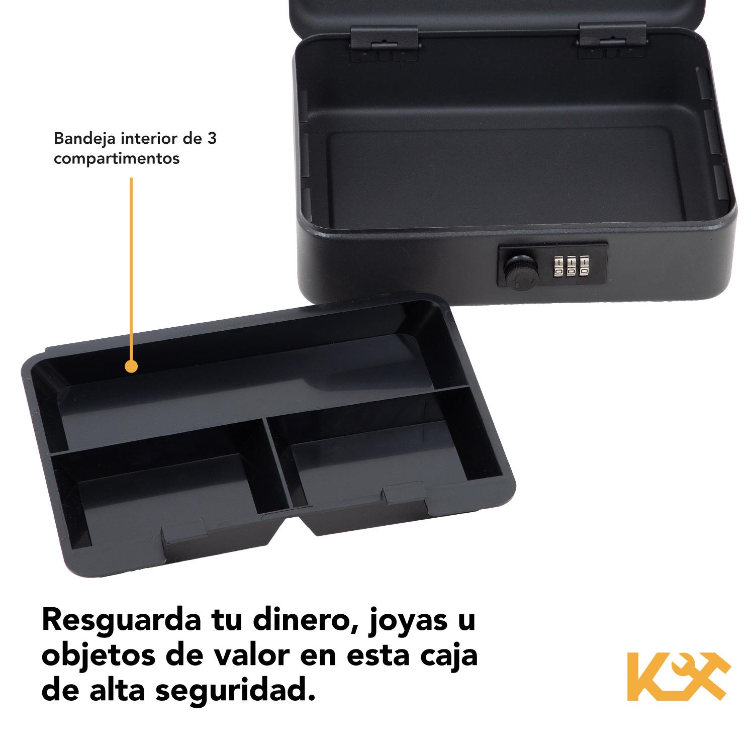 Foto 5 pulgar | Caja Fuerte de Dinero Kingsman Metálica de Combinación
