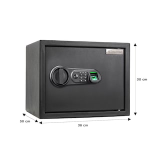 Foto 3 | Caja Fuerte Xe Seguridad Biométrica color Negro