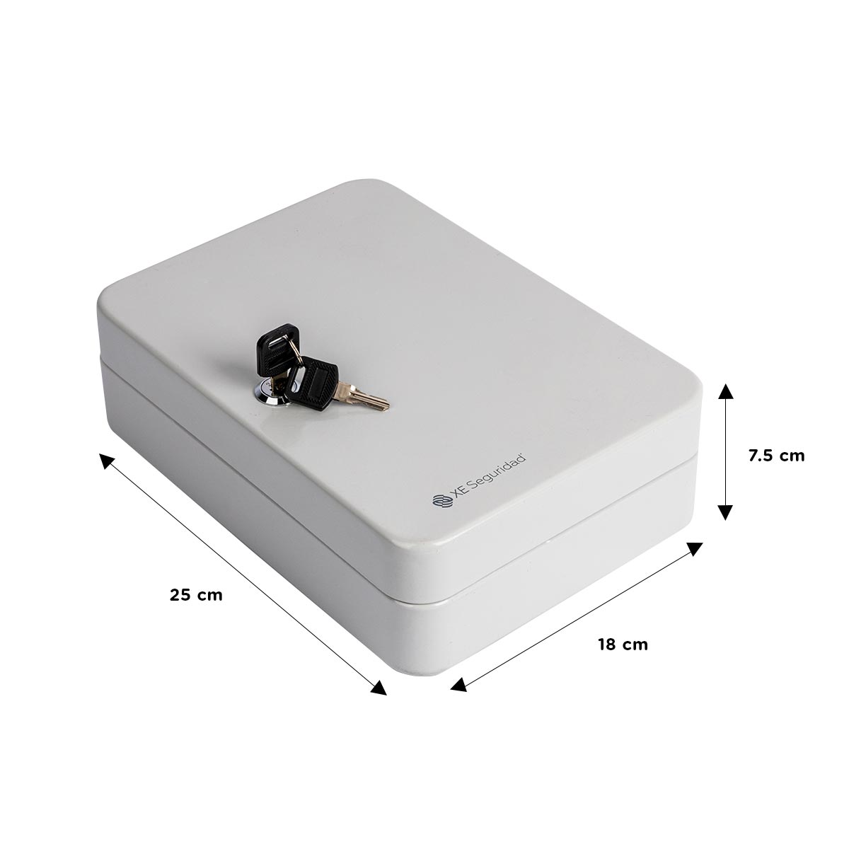 Foto 4 pulgar | Caja de Seguridad Xe Seguridad Para Llaves color Blanco para 48 Piezas