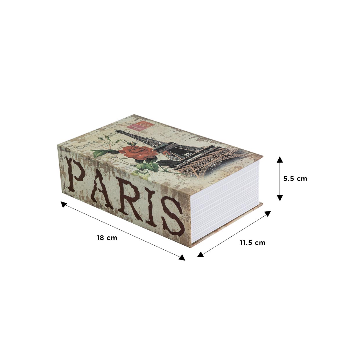 Foto 5 | Caja De Seguridad Xe  Oculta En Libro Paris