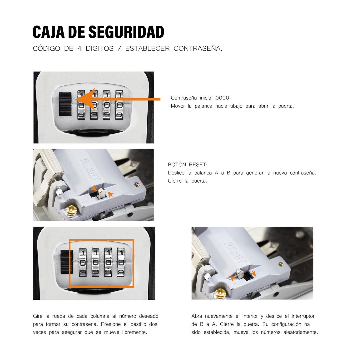 Foto 5 | Caja de Seguridad para Llaves Andromeda Inc