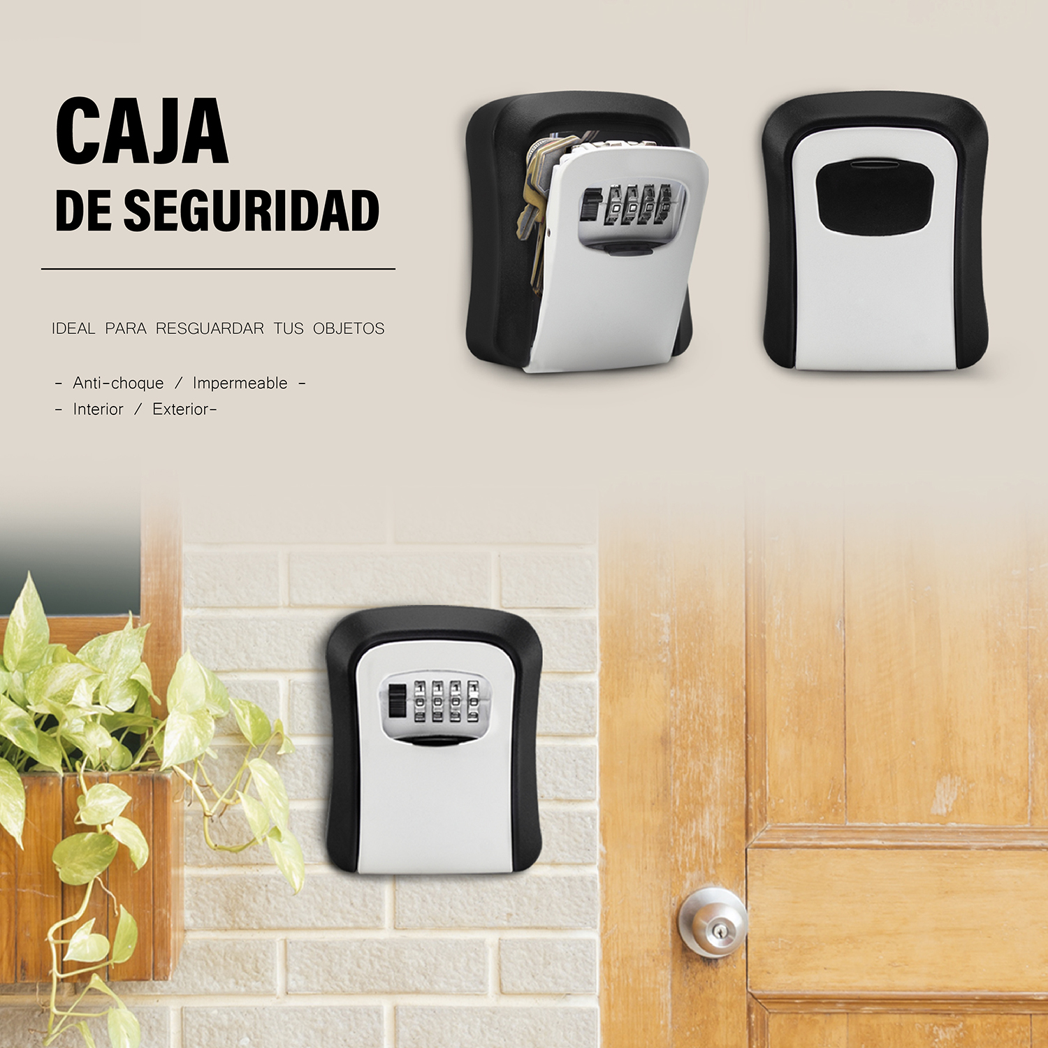 Foto 8 pulgar | Caja de Seguridad para Llaves Andromeda Inc