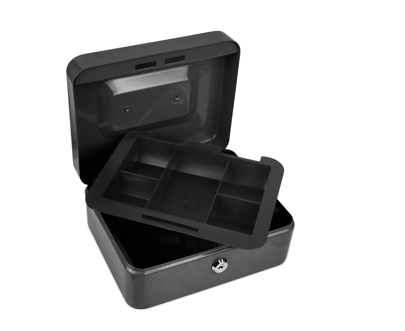 Caja Fuerte FUNBU color Negro Mate de Seguridad Metálica Mediana