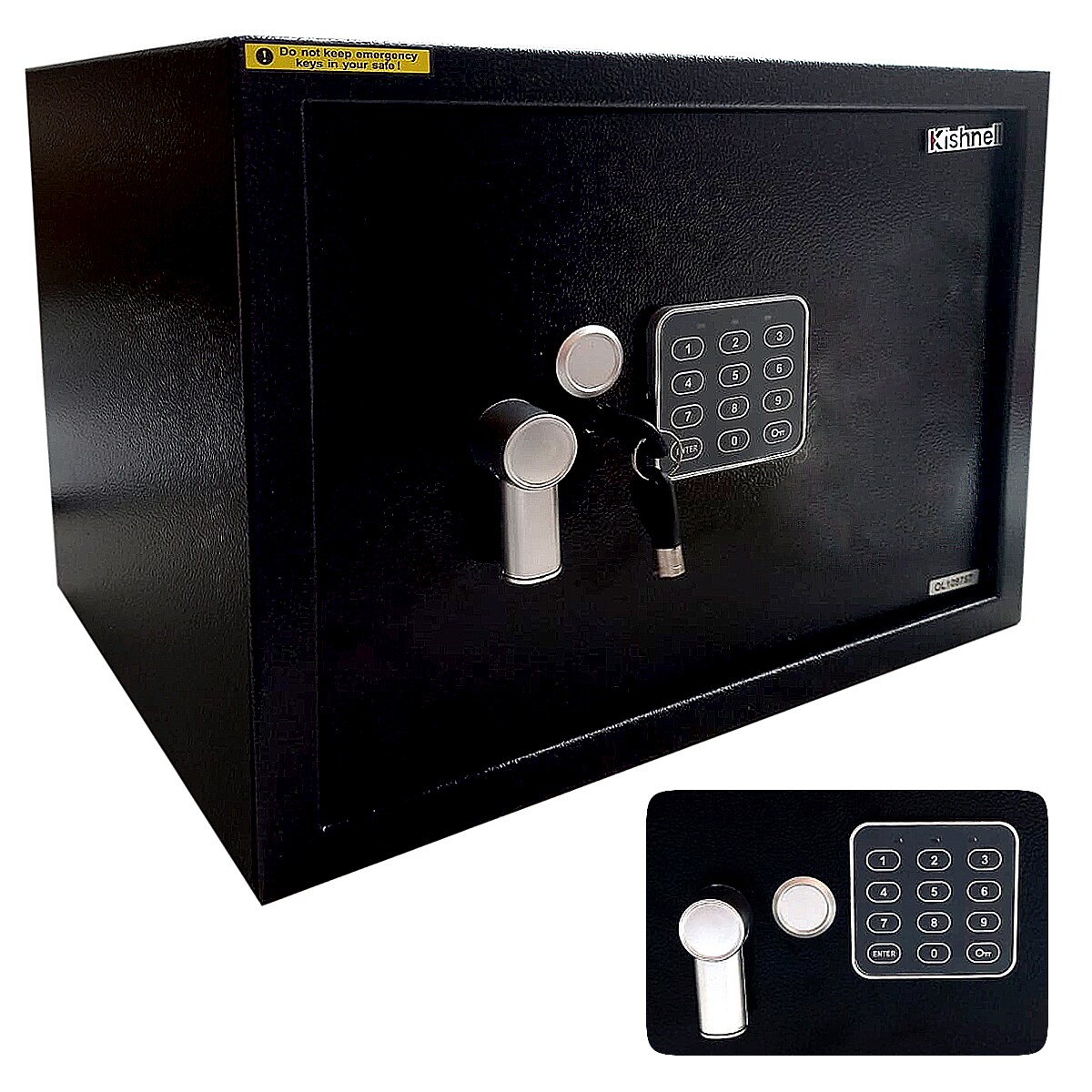 Caja Fuerte Seguridad Electronica Repisa Interna Kishnell $1,249