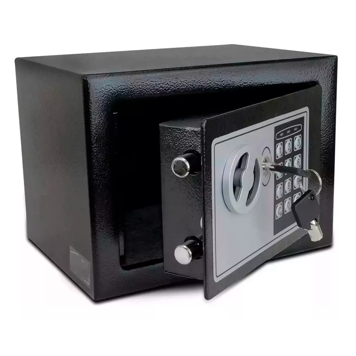 Caja Fuerte Electrónica De Seguridad Codigo Digital Y Llave  Eo Safe Imports Esi-12962 Negro