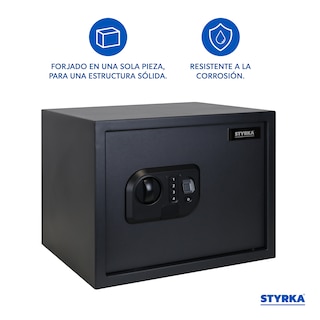 Foto 4 | Caja Fuerte Biométrica Grande Styrka color Negro