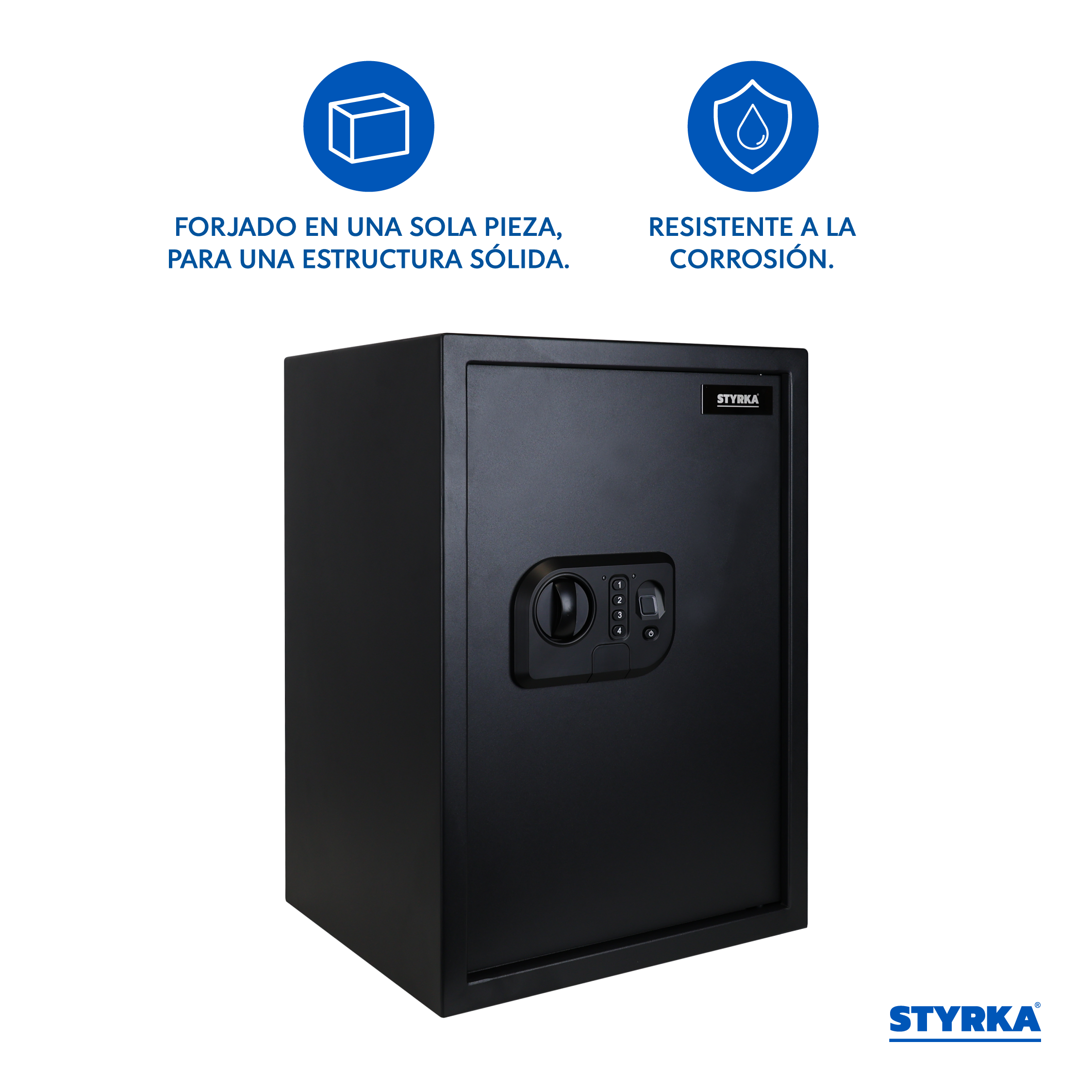 Foto 5 pulgar | Caja Fuerte Biométrica Styrka color Negro