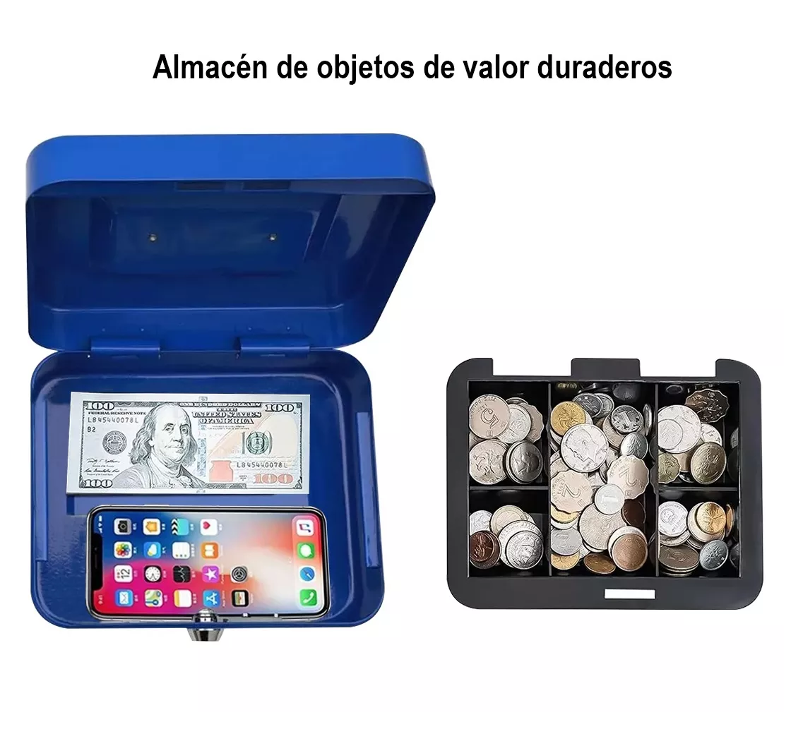 Foto 4 | Caja Fuerte de Seguridad Lab.G Azul