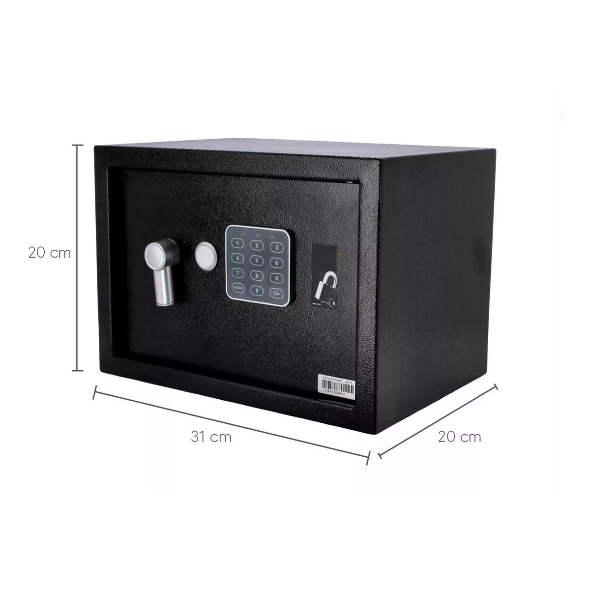 Foto 2 | Caja Fuerte Combinación Digital Alta Seguridad  Eo Safe Imports Esi-17432  Negro