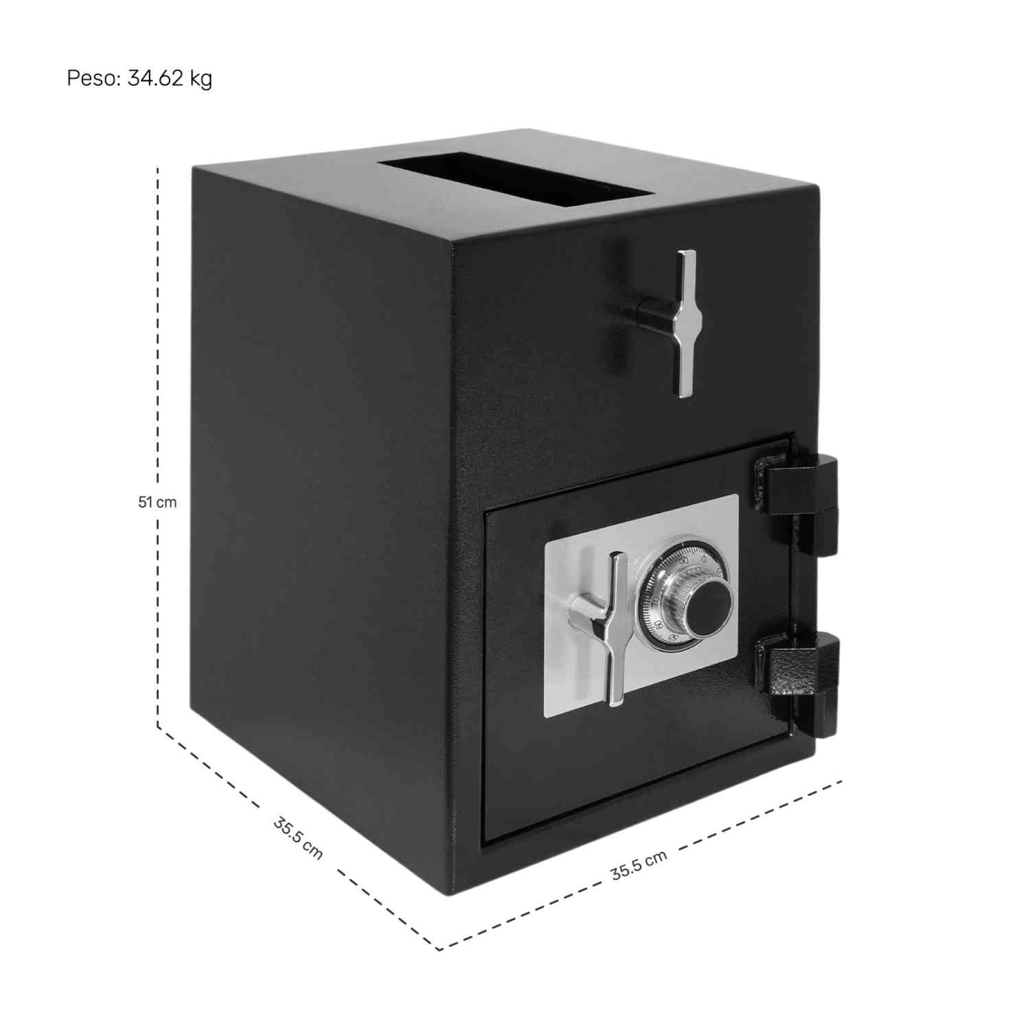 Foto 6 | Caja Fuerte Tombola Seguridad Cerradura Conbinacion Manual Gutstark Home