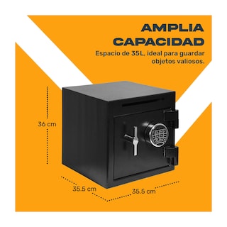 Foto 7 | Caja Fuerte Seguridad Electronica Cerradura Digital Numerico Gutstark Home