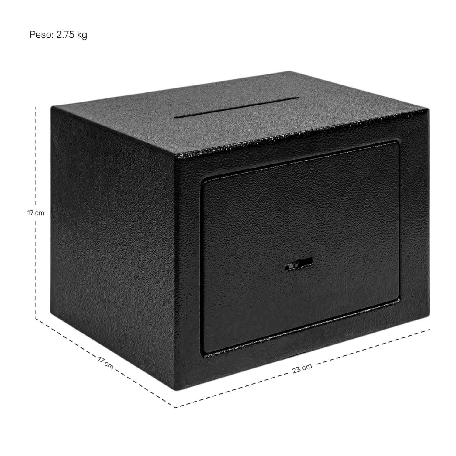 Foto 6 | Caja Fuerte Seguridad Manual Ranura Deposito Chapa 2 Llaves Gutstark Home