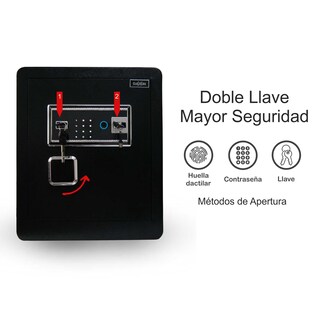 Foto 4 | Daxxon Caja Fuerte Digital Con Huella Dactilar, Contraseña Y Llave, Alta Seguridad, 24 Kilos