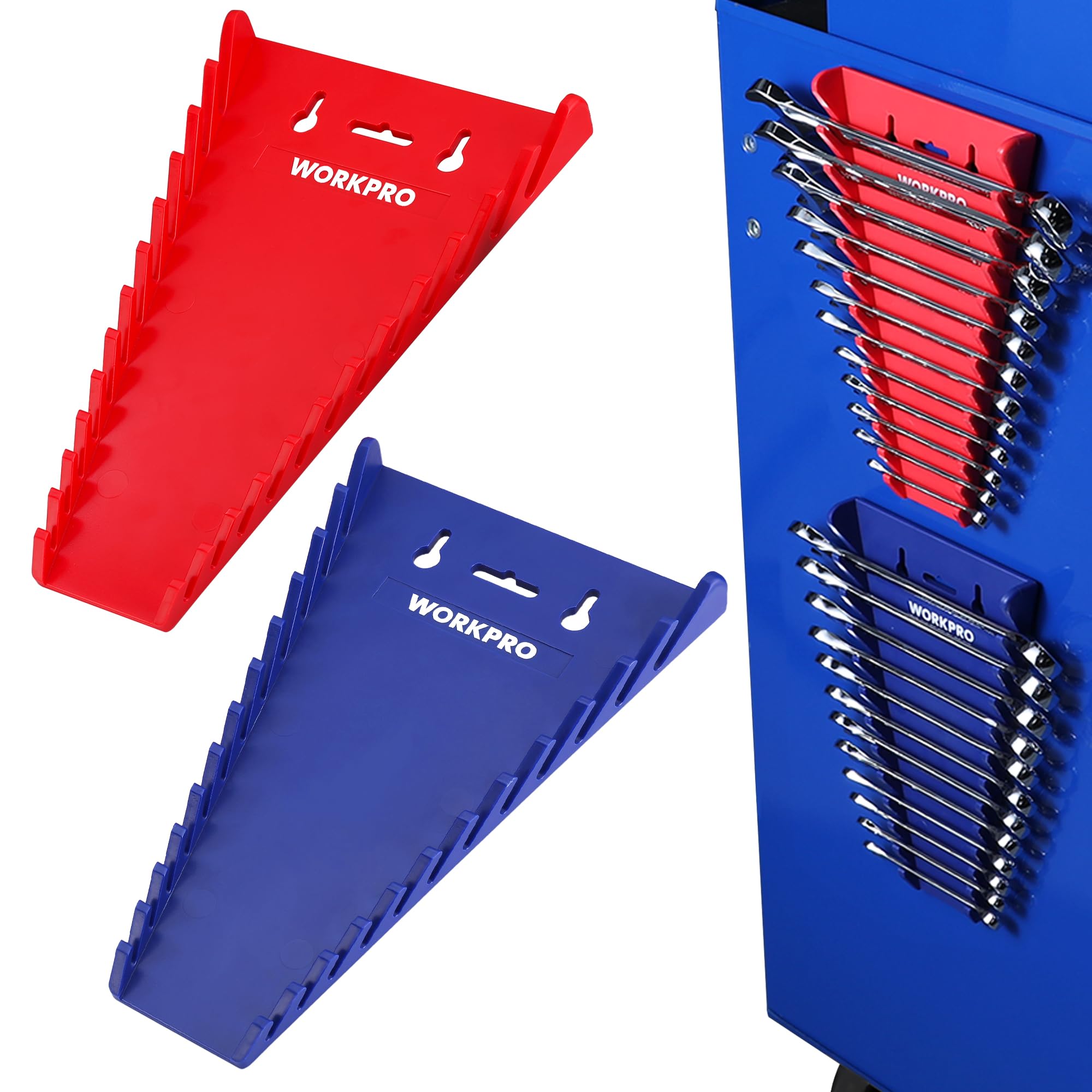 Foto 2 pulgar | Organizador De Llaves Workpro, Juego De 12 Soportes Para Llaves, Paquete De 2 - Venta Internacional.