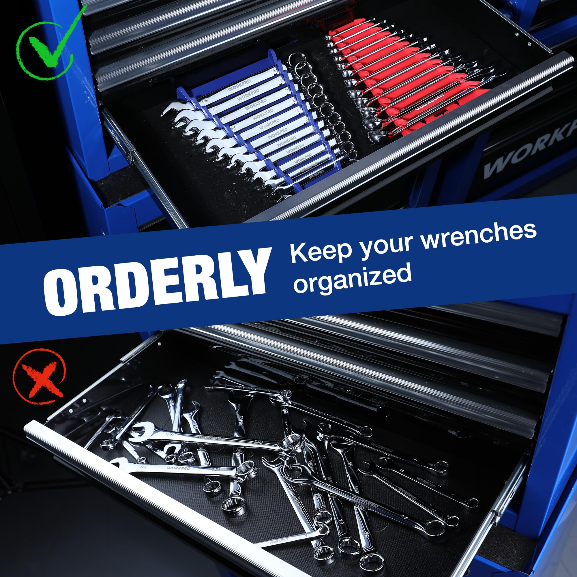 Foto 8 pulgar | Organizador De Llaves Workpro, Juego De 12 Soportes Para Llaves, Paquete De 2 - Venta Internacional.