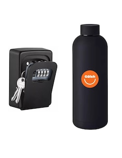 Foto 1 | Caja Fuerte De Almacenamiento De Llaves Montada + Termo De Agua De Regalo Güish