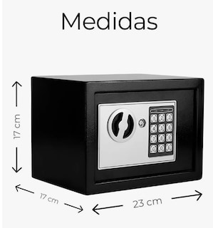 Foto 4 | Caja Fuerte Digital De Alta Seguridad Con Código Y Llave