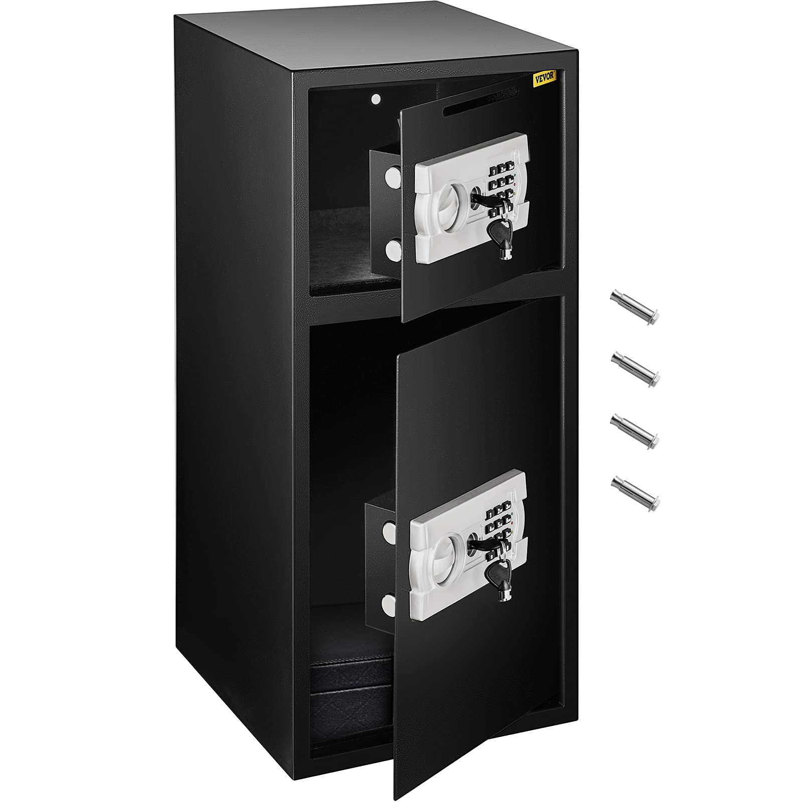 Foto 2 pulgar | Caja Fuerte De Seguridad Vevor Grande De Acero De 76.7 Litros Con Cierre Digital - Venta Internacional.