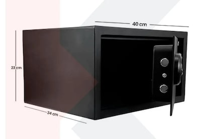 Foto 2 | Xtellar Caja Fuerte Para Laptop Con Sistema De Bloqueo Electrónico Y Luz Led En Elegante Negro