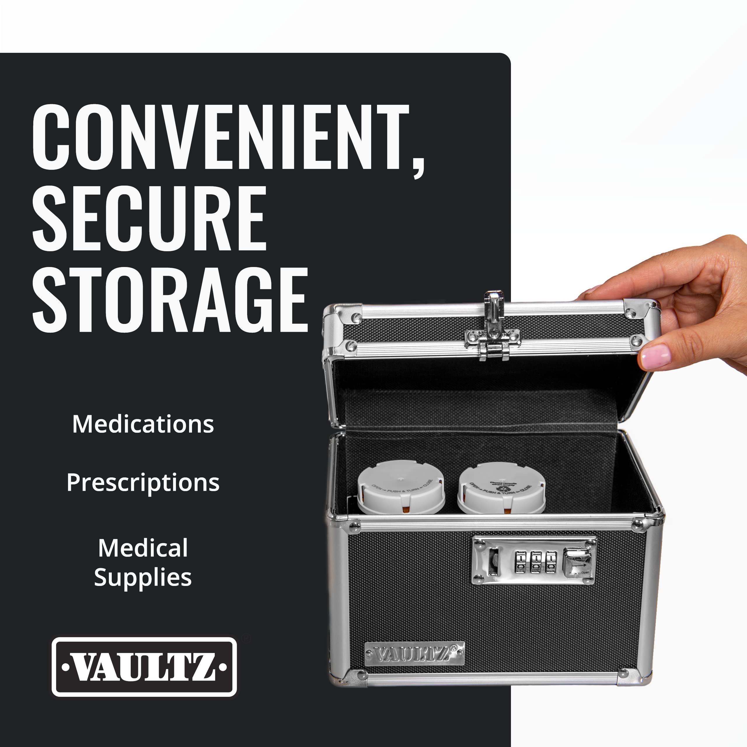 Foto 4 pulgar | Armario Seguro Vaultz De Medicine Lock Box Con Cerradura De Combinación - Venta Internacional.