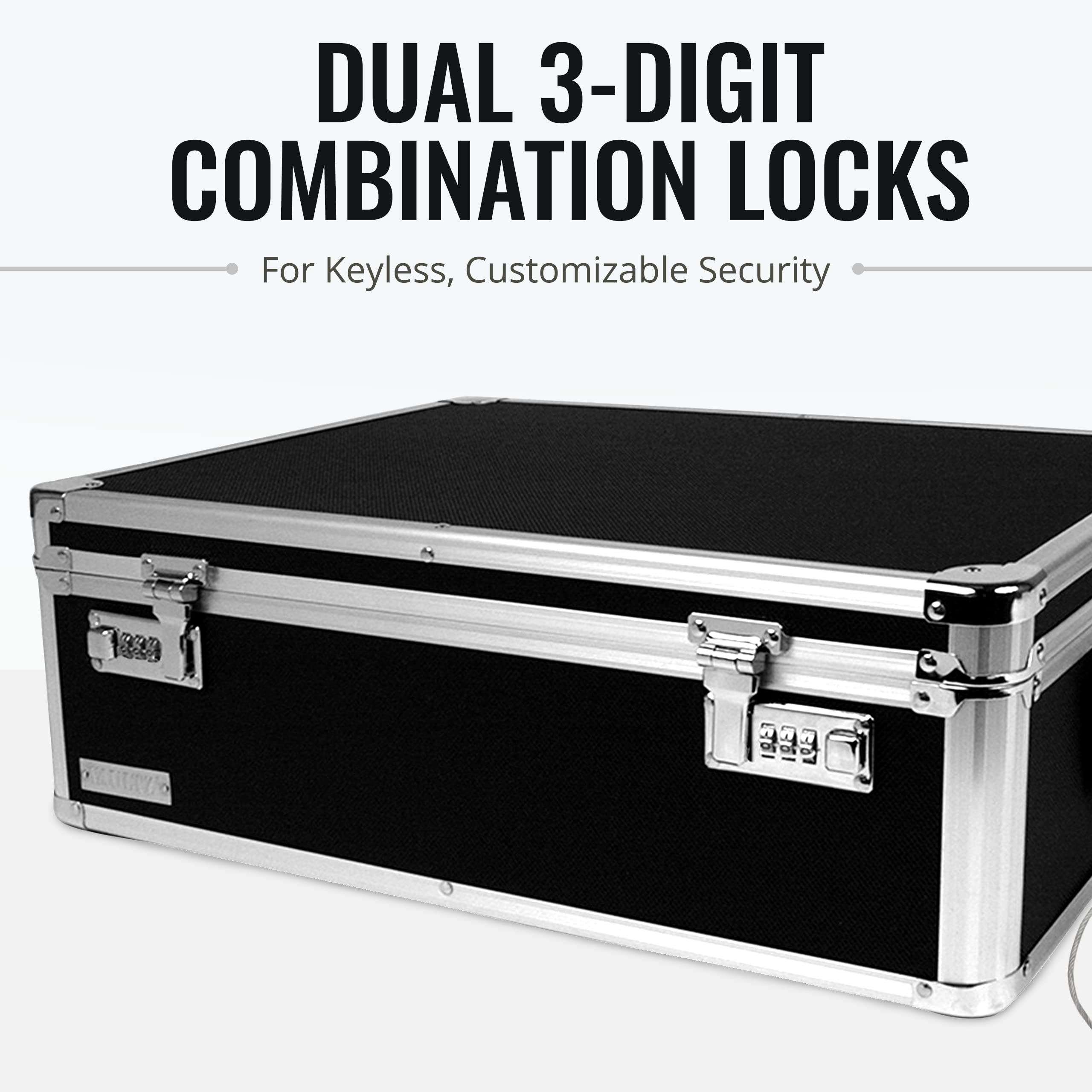 Foto 5 pulgar | Caja Fuerte De Almacenamiento Vaultz Secure Dorm Con Cerradura De Combinación - Venta Internacional.
