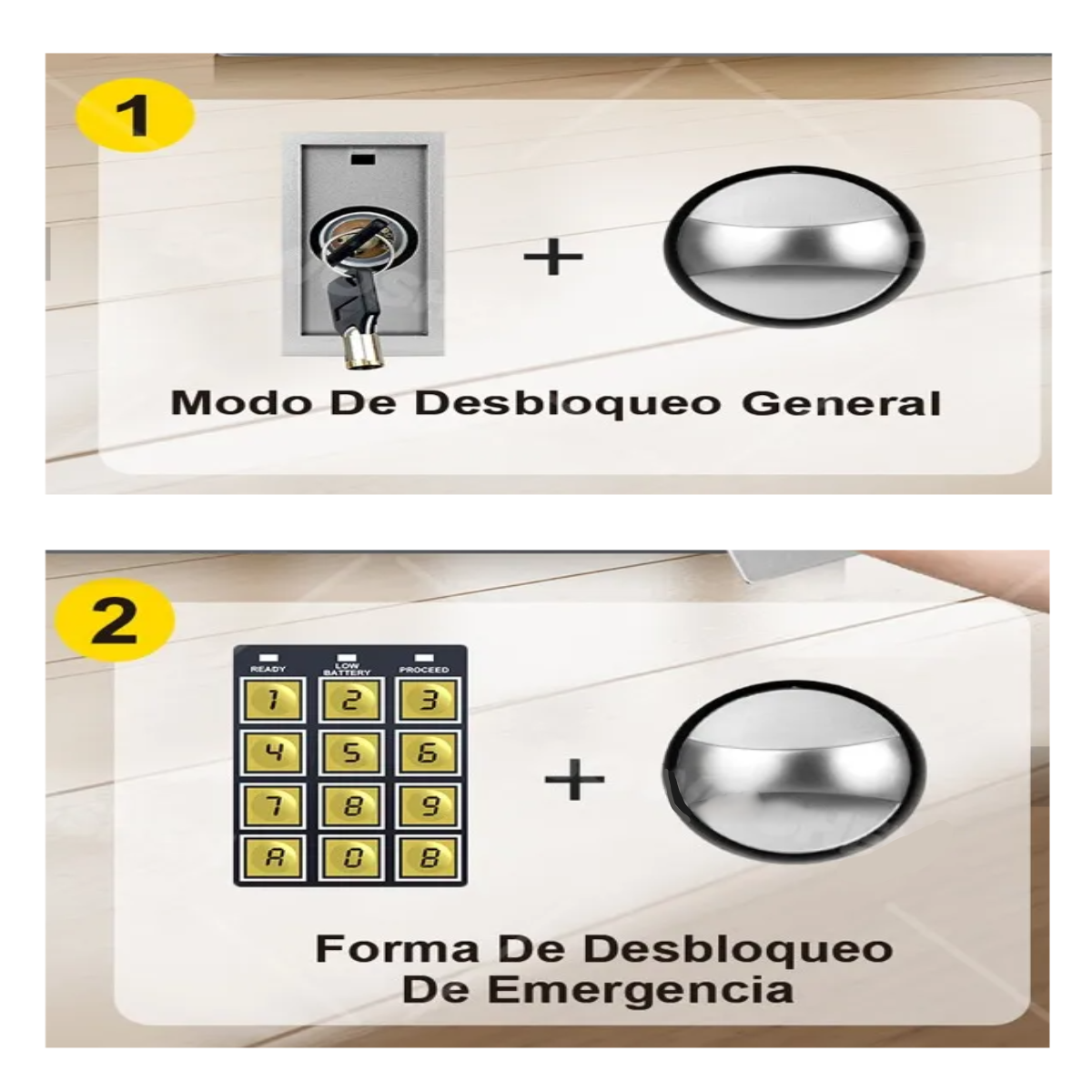 Foto 5 | Caja Fuerte De Seguridad Digital Con Apertura Electrónica Lab.g Gris