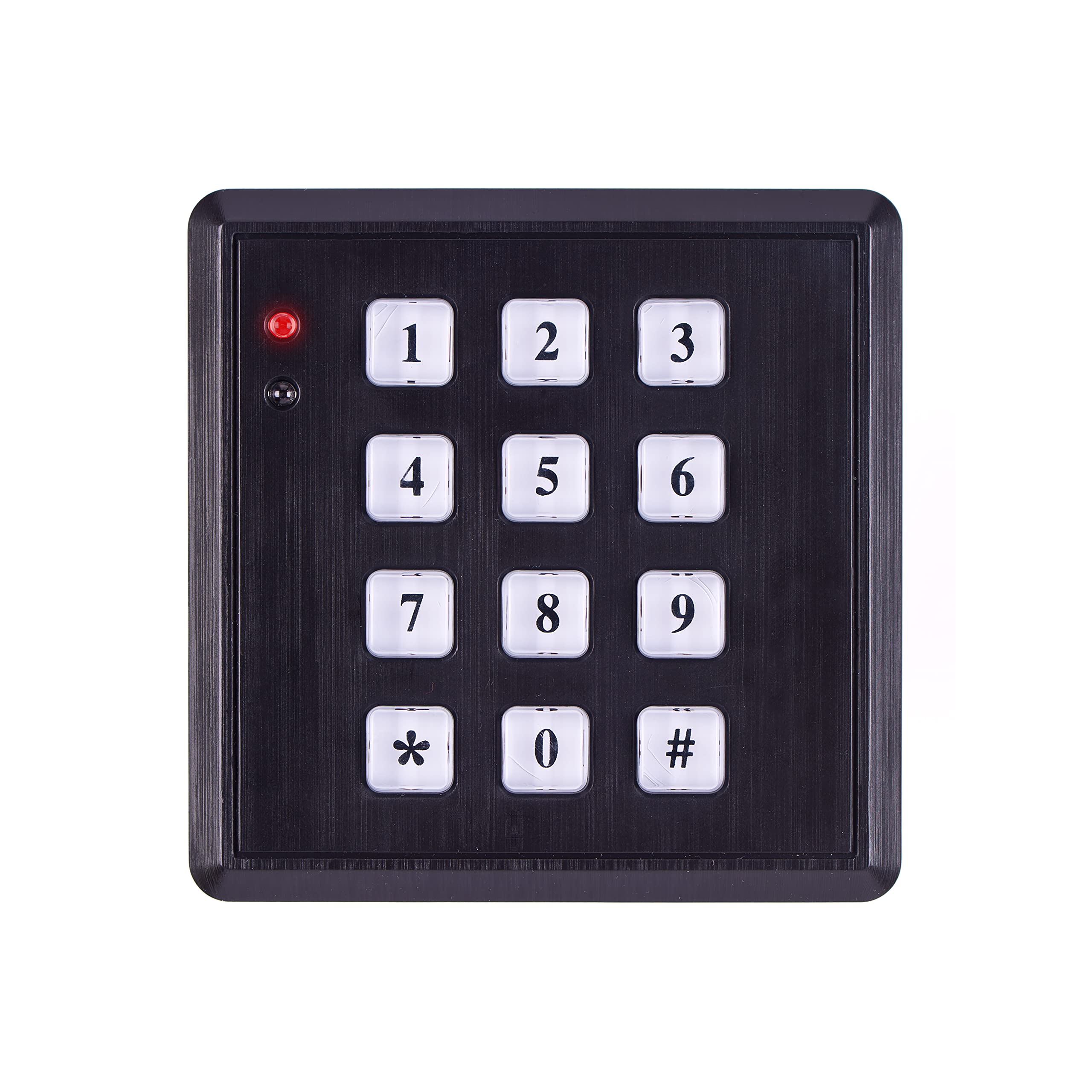 Foto 1 | Teclado De Seguridad Falso Sabre Con Luz Verde  Led Rojo Negro - Venta Internacional.