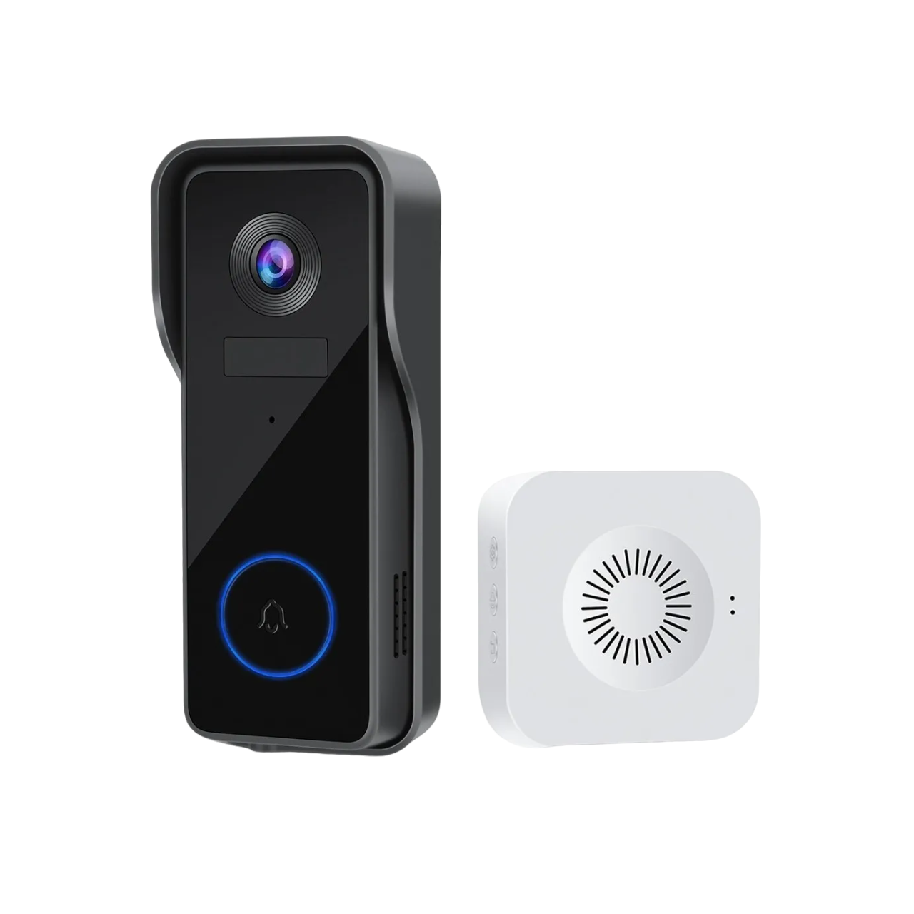 Timbre Inalámbrico Inteligente Impermeable Con Cámara 2k Hd