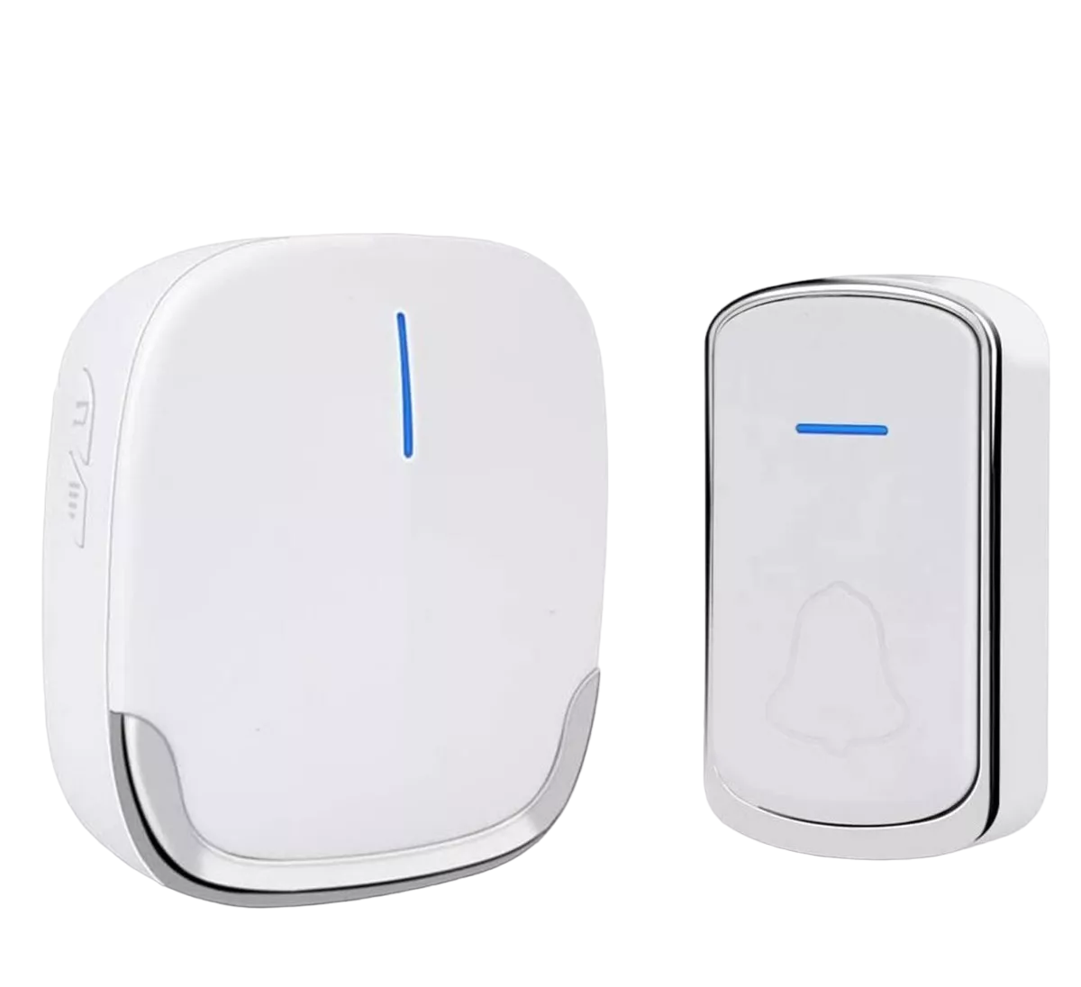 Foto 1 | Timbre Inalámbrico BELUG Impermeable con Transmisor y Receptor Blanco