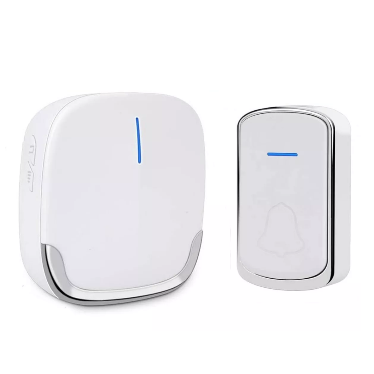 Timbre Inalámbrico Impermeable  Eo Safe Imports Esi-6045 color Blanco