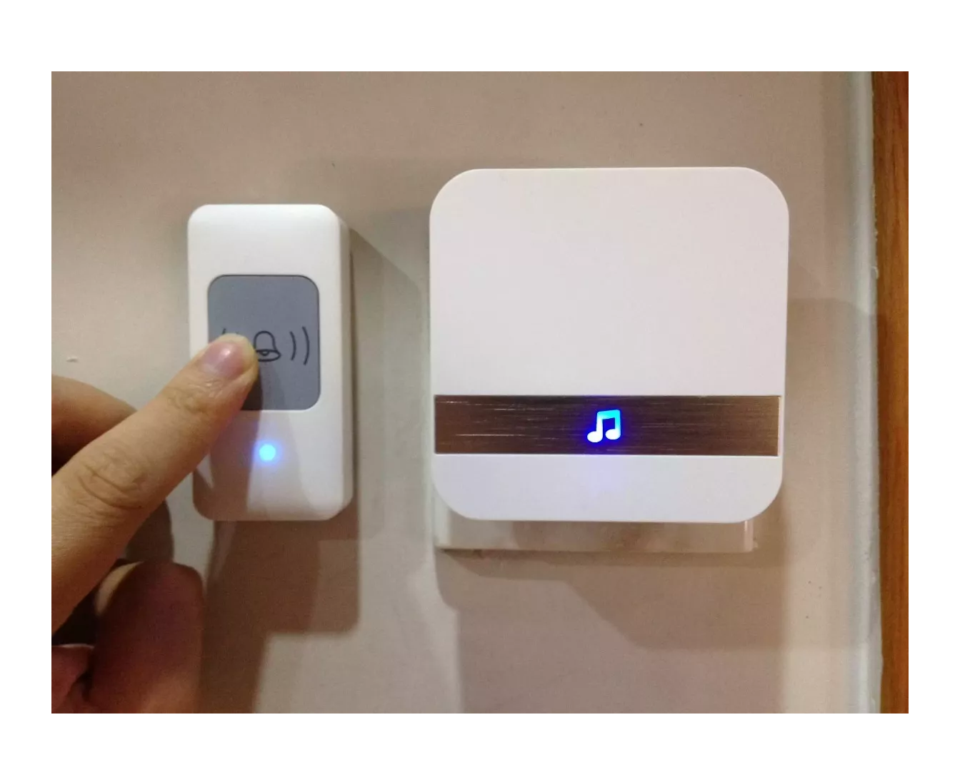 Foto 5 | Timbre Inalámbrico con 1 Receptores Belug color Blanco