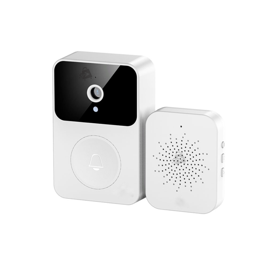 Foto 2 pulgar | Timbre JustClick MX Blanco con Cámara Wifi Inalámbrico