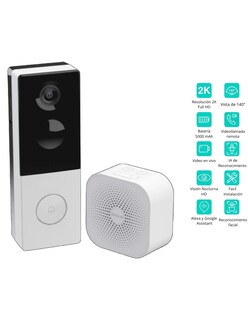 Foto 2 | ''timbre Inteligente R801 Con Reconocimiento Facial Y Grabación En Hd ''