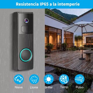 Foto 2 | Timbre con Cámara Eo Safe Imports Esi11340 con Visión Nocturna