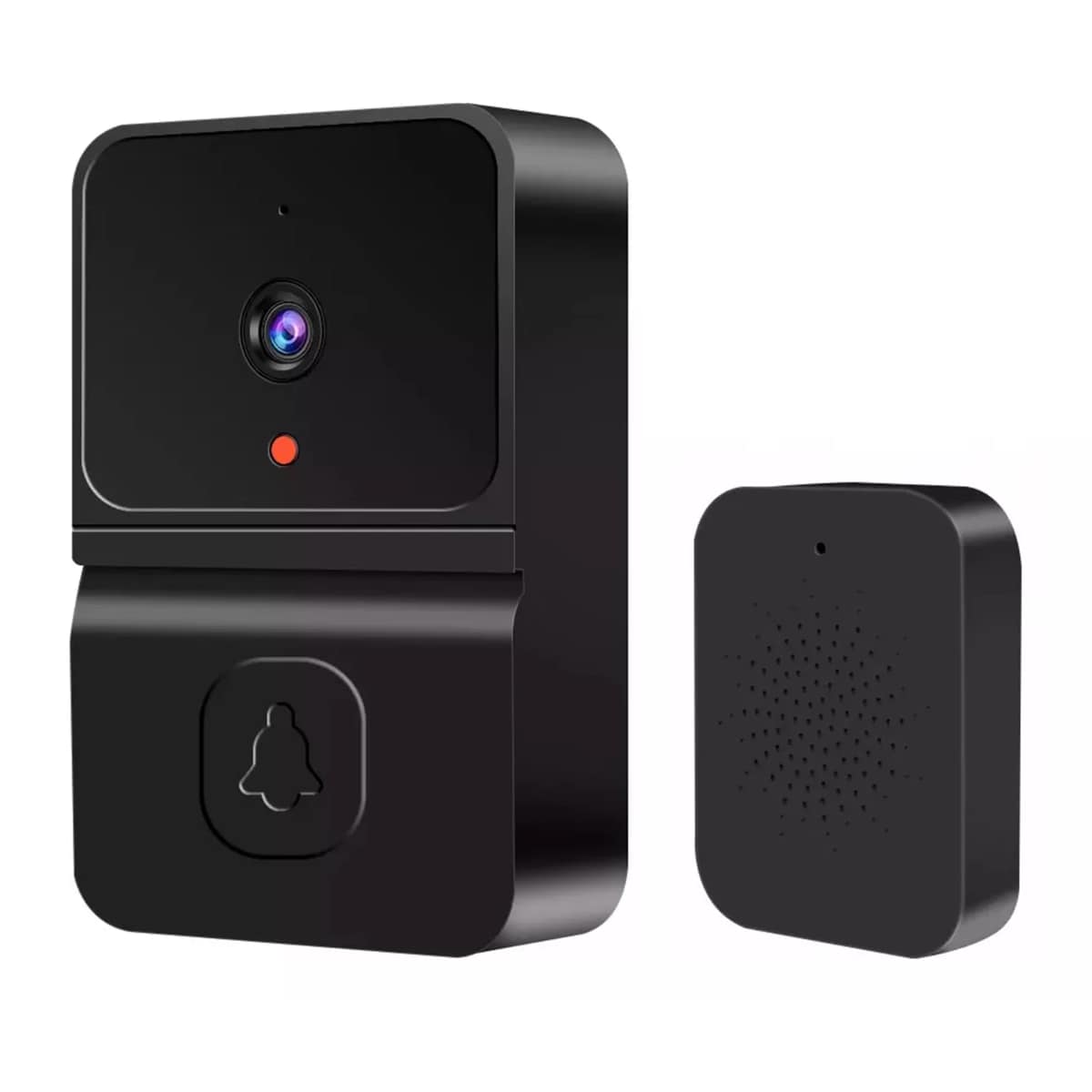 Timbre Cámara Wifi Video De Audio De Alta Definic  Eo Safe Imports Esi-12746 Negro $859