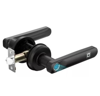 Foto 1 | Cerradura Digital Dactilar Geek Smart Negra Seguridad Hogar