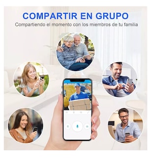 Foto 4 | Timbre Inteligente Inalámbrico Con Cámara 1 Transmiso 1 Rec Blanco