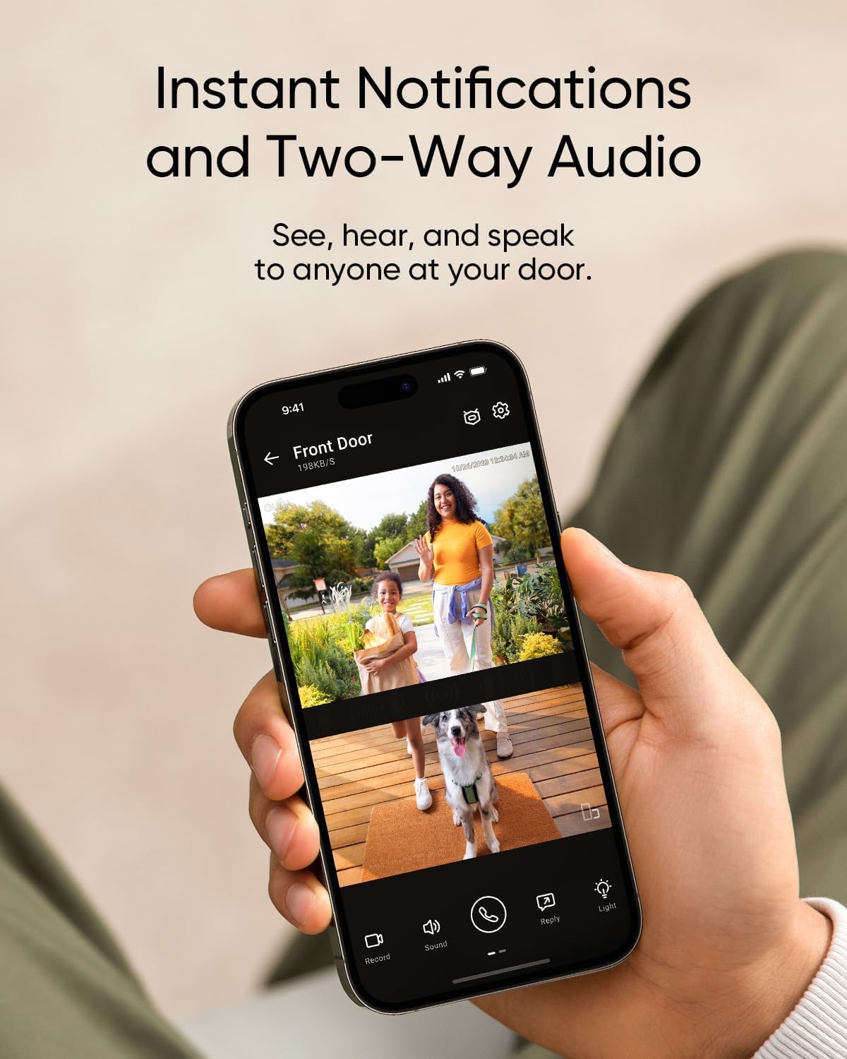 Foto 2 | Timbre Con Vídeo Eufy Security E340 Alimentado Por Batería 2k Full Hd - Venta Internacional.