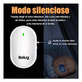 Foto 4 | Timbre Inalámbrico Exterior Belug Blanco Con 1 Transmisor Y 1 Receptor